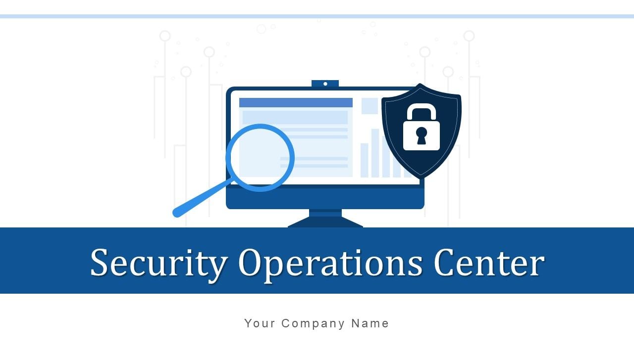 Security Operations Center Strategic Tactical Ppt PowerPoint ...