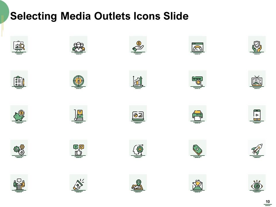Selecting Media Outlets Ppt PowerPoint Presentation Complete Deck With Slides Slide10