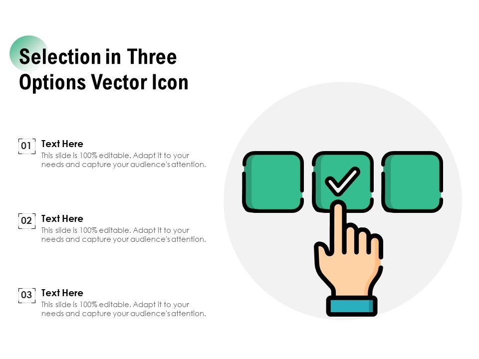 Selection_In_Three_Options_Vector_Icon_Ppt_PowerPoint_Presentation_Gallery_Rules_PDF_Slide_1.jpg