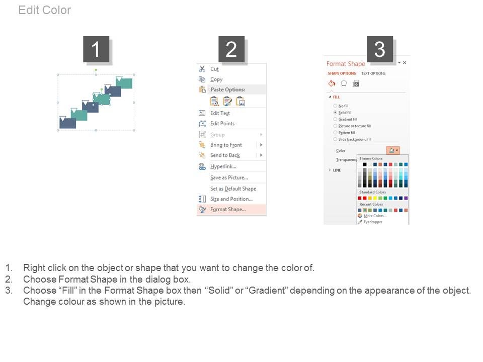 Sequential Steps Chart For Data Analysis Powerpoint Slides