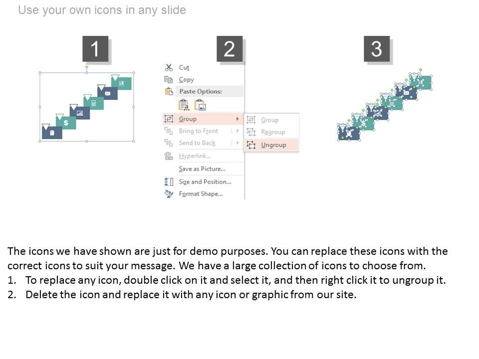 Sequential Steps Chart For Data Analysis Powerpoint Slides