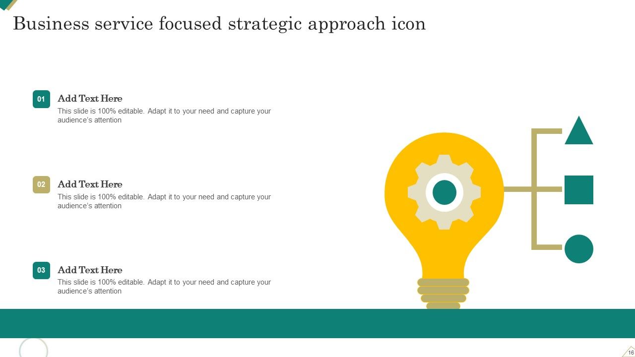 Service Focused Strategic Approach Ppt PowerPoint Presentation Complete Deck With Slides Slide16