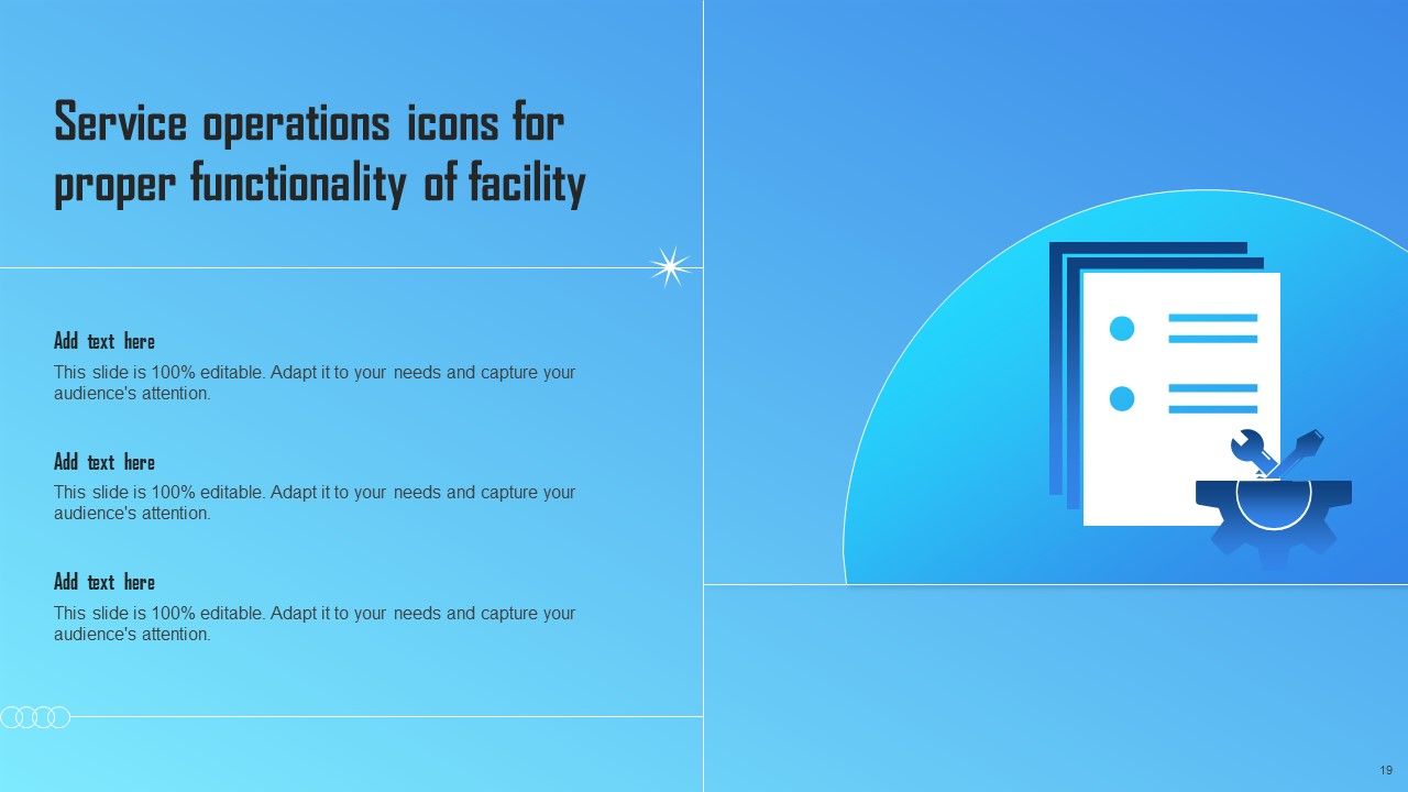 Service Operations Ppt PowerPoint Presentation Complete Deck With Slides Slide19