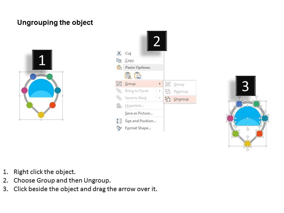 Seven Staged Circle Process Chart For Financial Planning Powerpoint