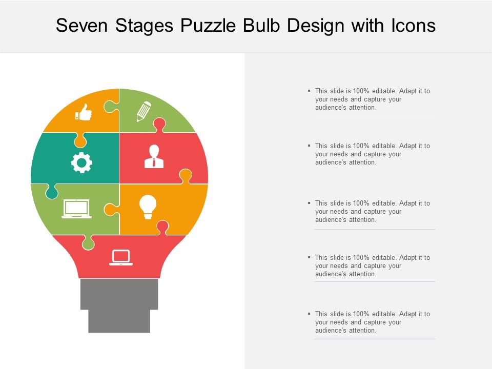 Seven_Stages_Puzzle_Bulb_Design_With_Icons_Ppt_PowerPoint_Presentation_Layouts_Visuals_Slide_1.jpg