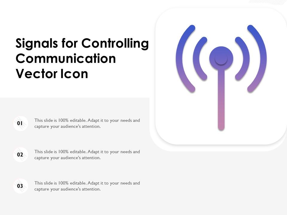 Signals_For_Controlling_Communication_Vector_Icon_Ppt_PowerPoint_Presentation_File_Influencers_PDF_Slide_1.jpg