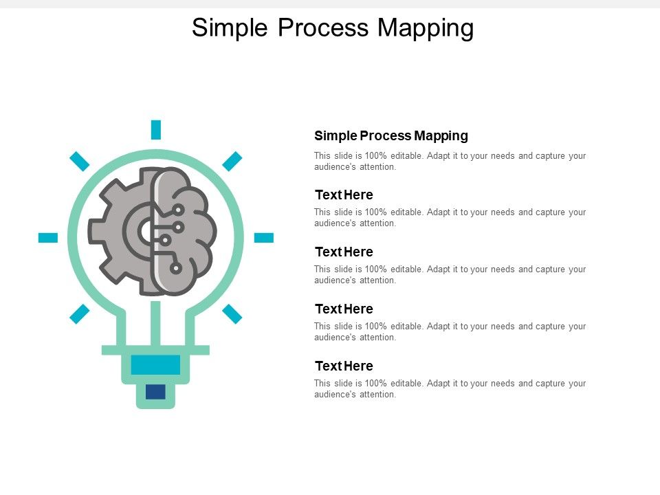 Simple Process Mapping Ppt PowerPoint Presentation Ideas Graphic Tips Cpb