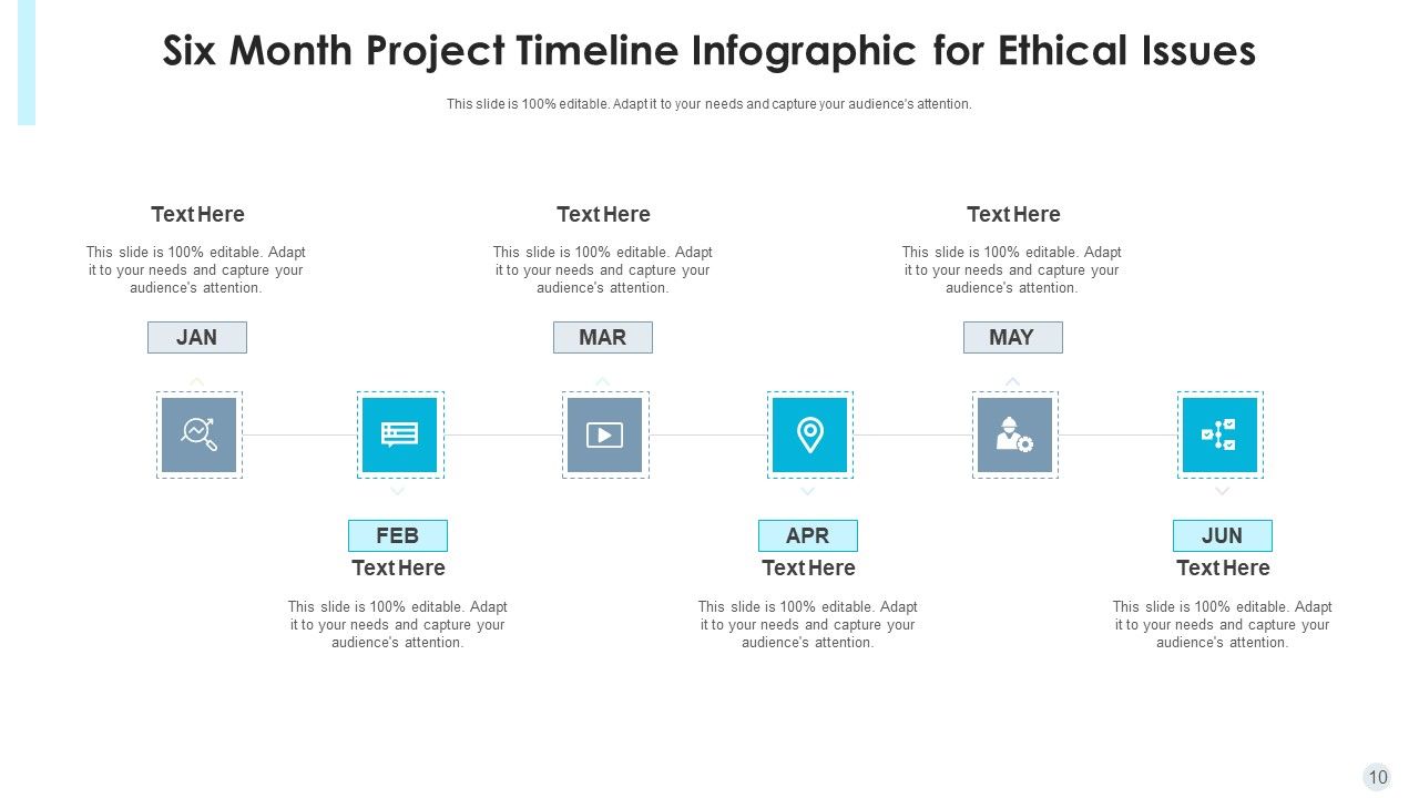 Six Month Project Timeline Standardization Statistics Ppt PowerPoint ...