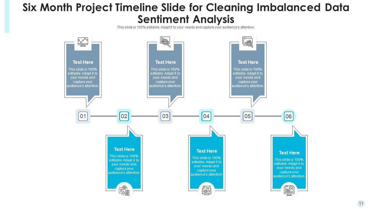 Six Month Project Timeline Standardization Statistics Ppt PowerPoint ...