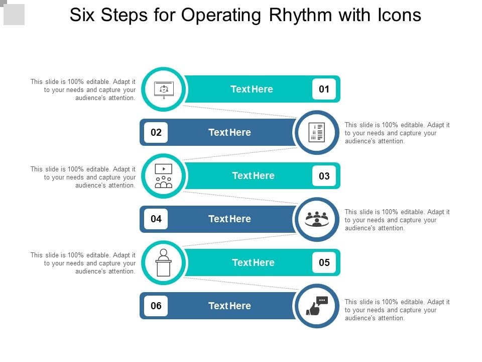 Six_Steps_For_Operating_Rhythm_With_Icons_Ppt_PowerPoint_Presentation_Visual_Aids_Example_2015_Slide_1.jpg