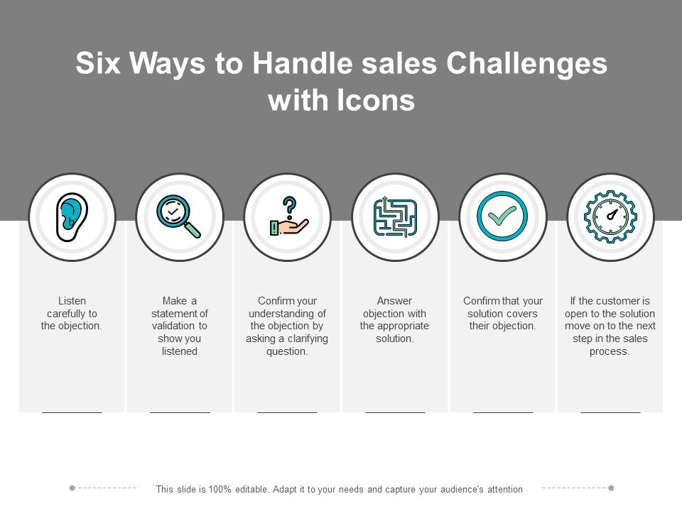 Six_Ways_To_Handle_Sales_Challenges_With_Icons_Ppt_PowerPoint_Presentation_Gallery_Infographics_Slide_1.jpg