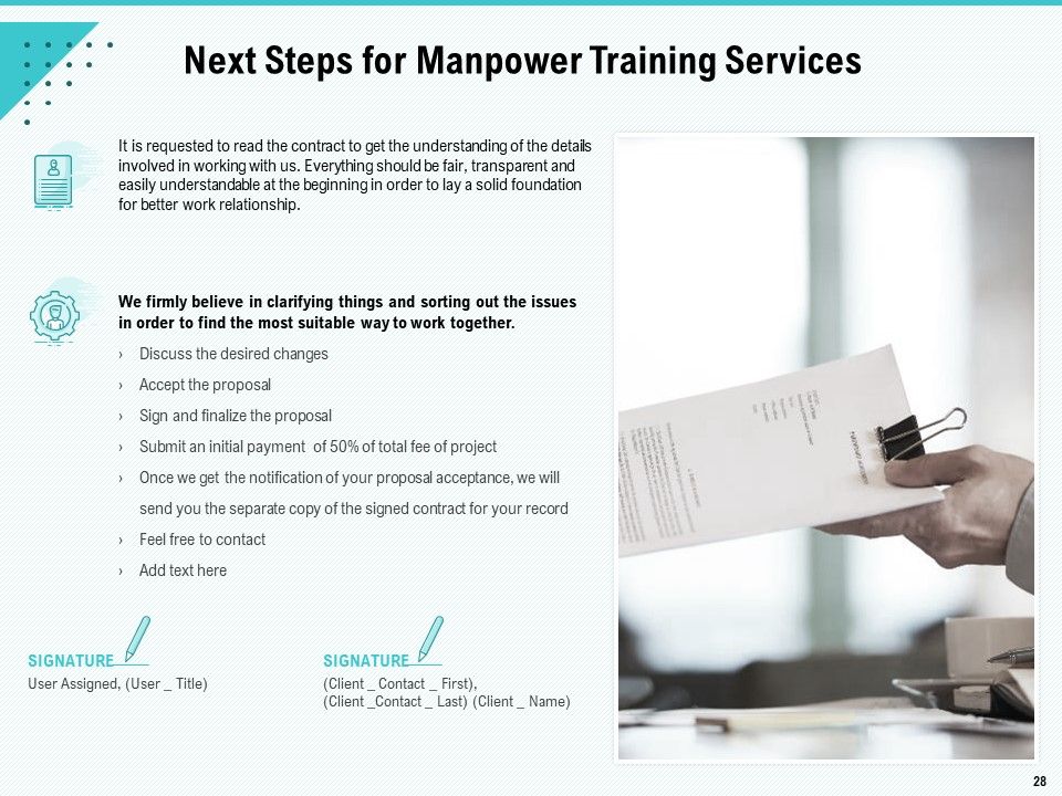 Skill Development And Employee Training Proposal Ppt PowerPoint Presentation Complete Deck With Slides Slide28