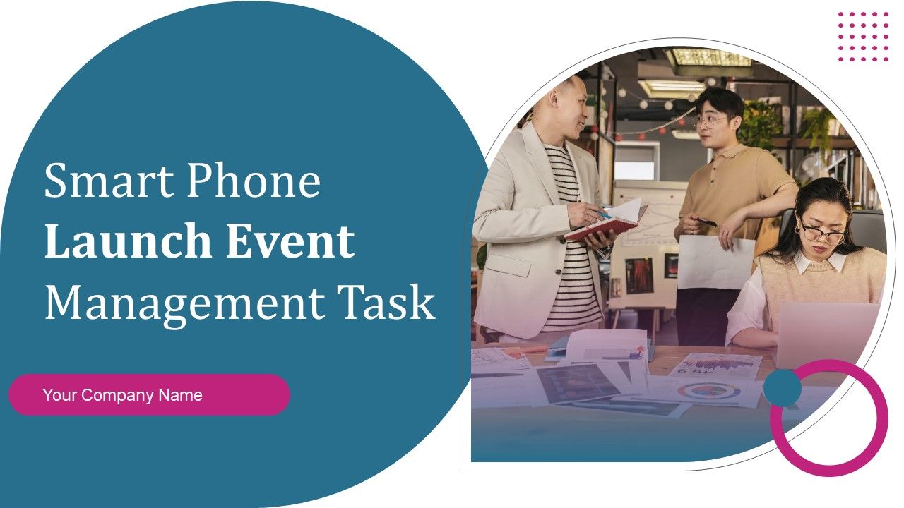Smart Phone Launch Event Management Tasks Ppt PowerPoint Presentation Complete Deck With Slides Slide01