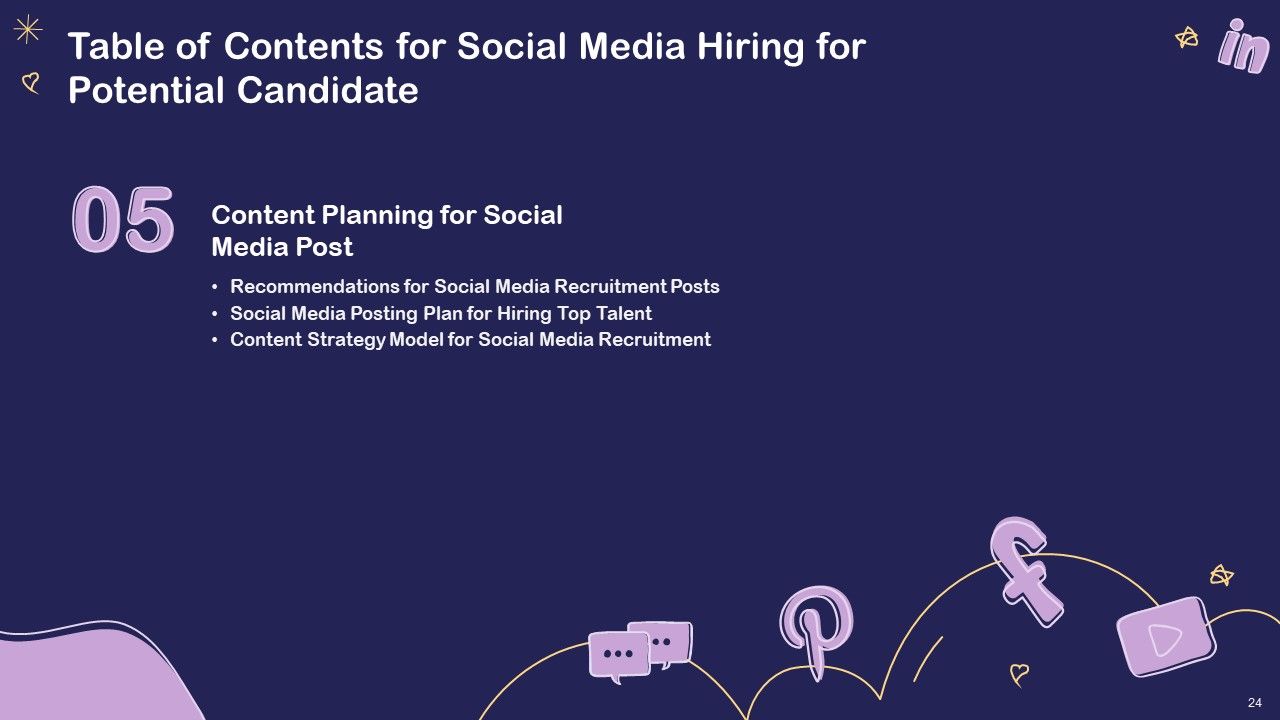 Social Media Hiring For Potential Candidate Ppt PowerPoint Presentation Complete Deck With Slides Slide24