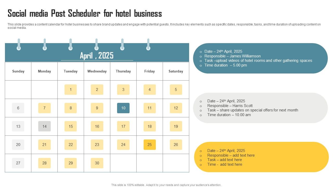 social-media-post-scheduler-for-hotel-business-template-pdf