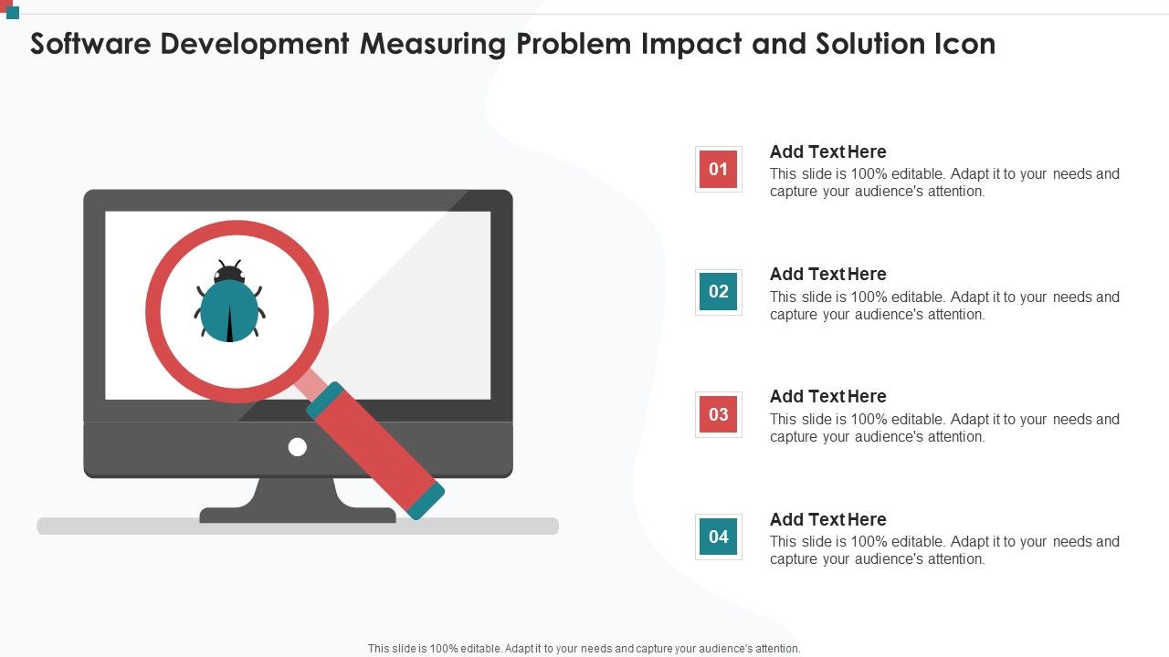 Software_Development_Measuring_Problem_Impact_And_Solution_Icon_Ideas_PDF_Slide_1.jpg