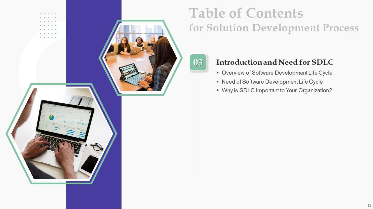 Solution Development Process Ppt PowerPoint Presentation Complete Deck With Slides Slide13