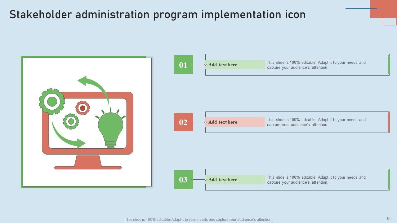 Stakeholder Administration Program Ppt PowerPoint Presentation Complete Deck With Slides Slide15