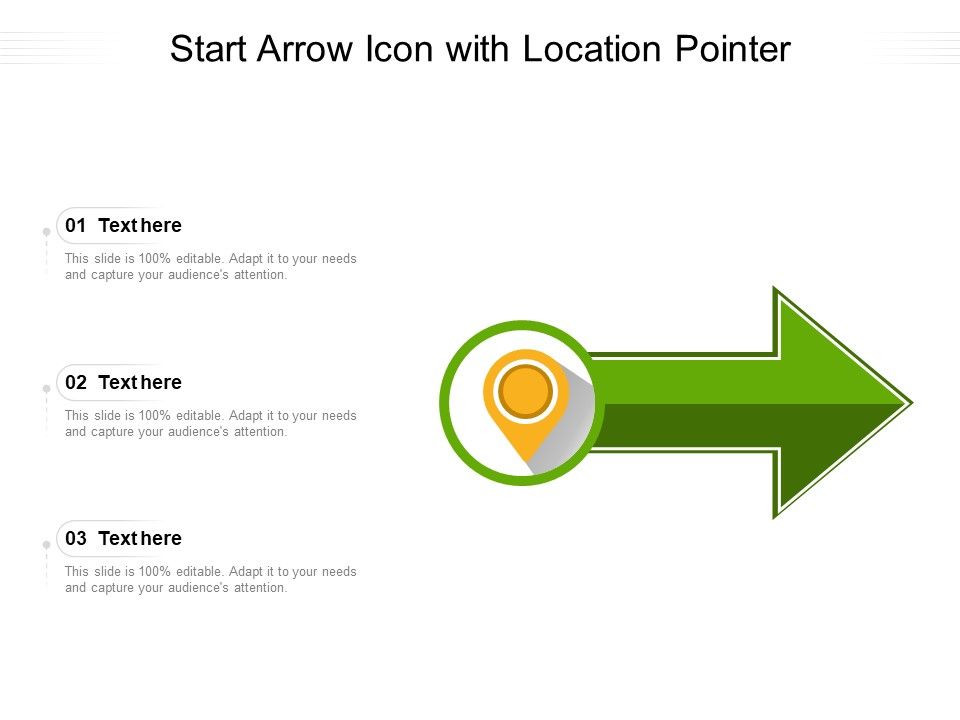 Start_Arrow_Icon_With_Location_Pointer_Ppt_PowerPoint_Presentation_Icon_Ideas_PDF_Slide_1.jpg