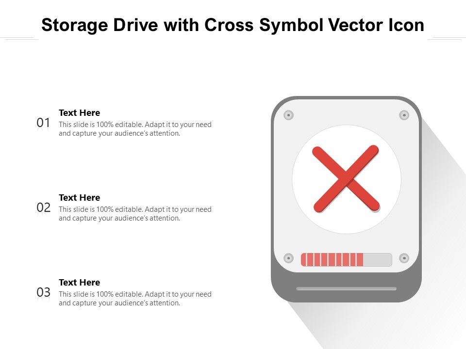 Storage_Drive_With_Cross_Symbol_Vector_Icon_Ppt_PowerPoint_Presentation_Model_Background_Image_PDF_Slide_1.jpg