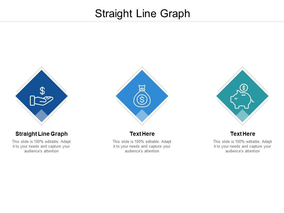 Straight Line Graph Ppt PowerPoint Presentation Visual Aids Inspiration Cpb