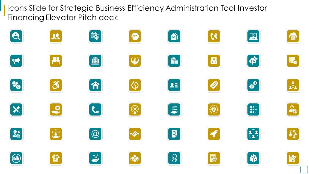 Strategic_Business_Efficiency_Administration_Tool_Investor_Financing_Elevator_Pitch_Deck_Icons_Slide_For_Strategic_Information_PDF_Slide_1.jpg