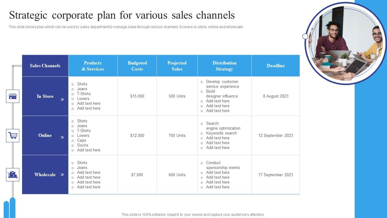 Strategic_Corporate_Plan_For_Various_Sales_Channels_Icons_PDF_Slide_1.jpg