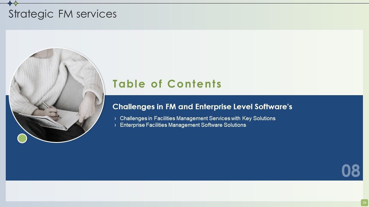 Strategic FM Services Ppt PowerPoint Presentation Complete Deck With Slides Slide29