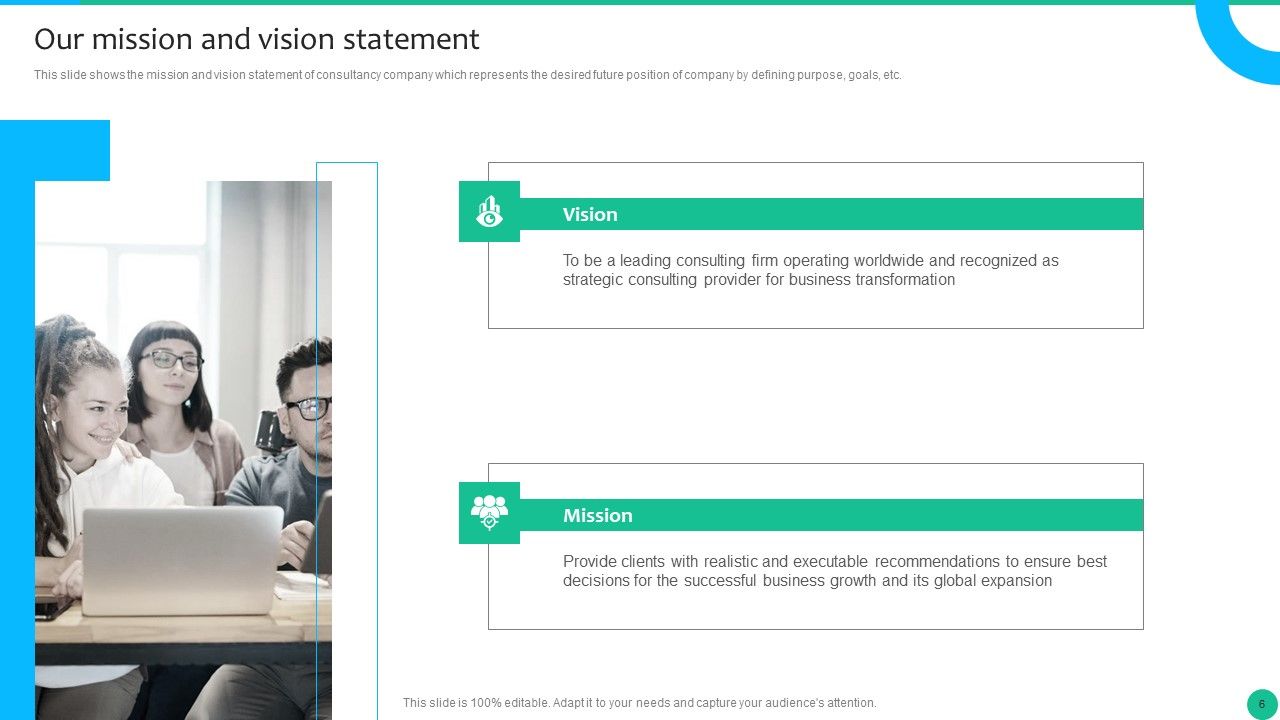 Strategic Management Consultancy Business Profile Ppt PowerPoint Presentation Complete With Slides Slide06