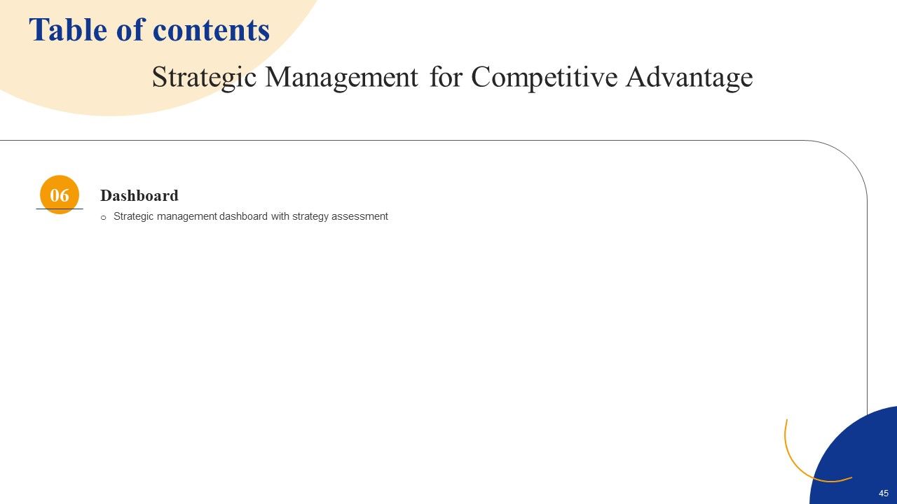 Strategic Management For Competitive Advantage Ppt PowerPoint Presentation Complete Deck With Slides Slide45