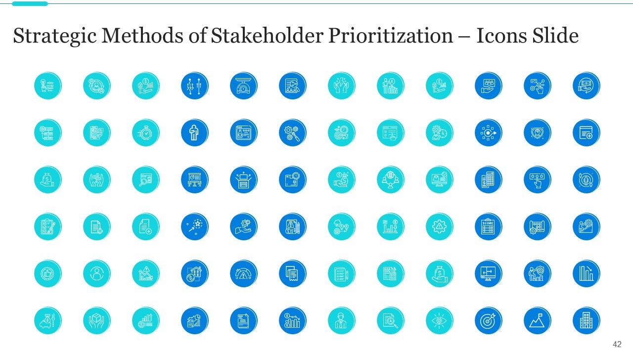 Strategic Methods Of Stakeholder Prioritization Ppt PowerPoint Presentation Complete Deck With Slides Slide42