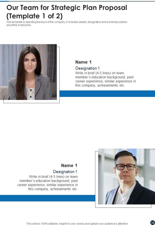 Strategic Plan Proposal Sample Example Document Report Doc Pdf Ppt Slide14