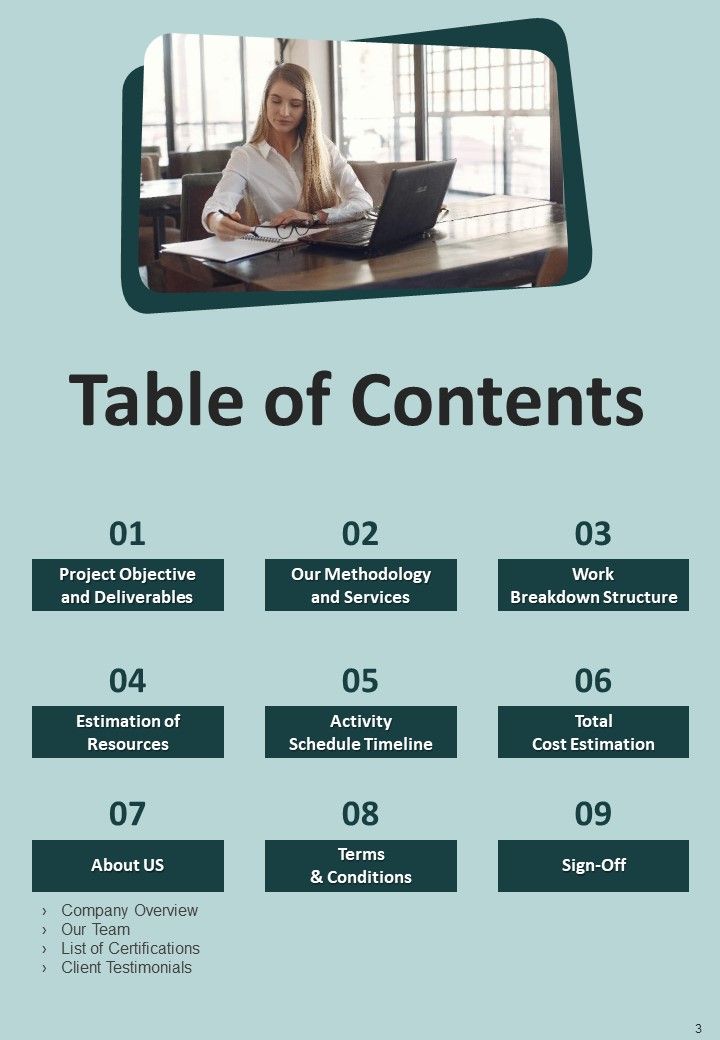 Strategic Project Plan And Administration Proposal Example Document Report Doc Pdf Ppt Slide03