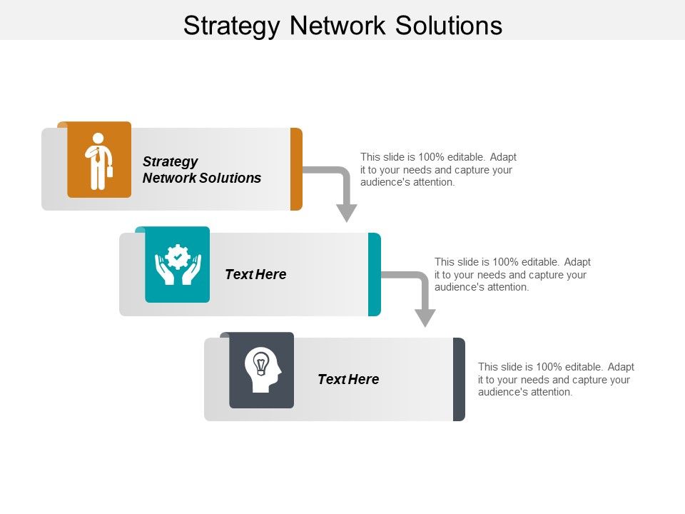 Strategy Network Solutions Ppt PowerPoint Presentation Styles Graphics Cpb