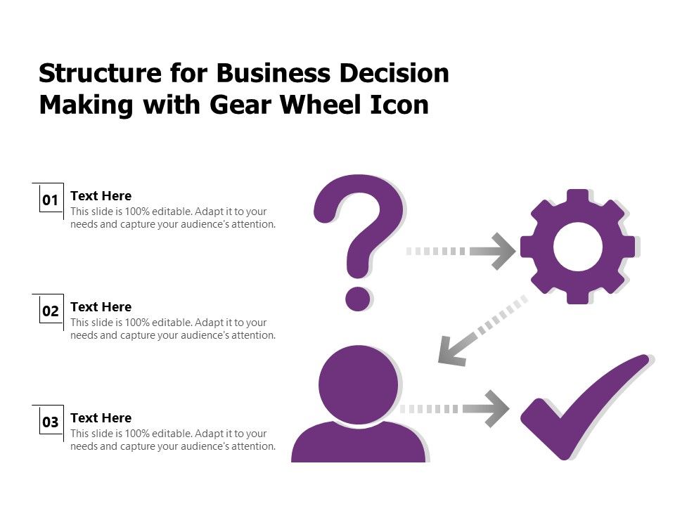 Structure_For_Business_Decision_Making_With_Gear_Wheel_Icon_Ppt_PowerPoint_Presentation_Pictures_Icon_PDF_Slide_1.jpg