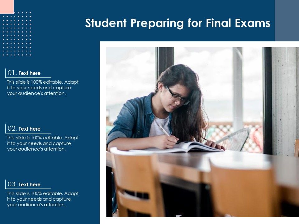 Student Preparing For Final Exams Ppt PowerPoint Presentation Gallery ...