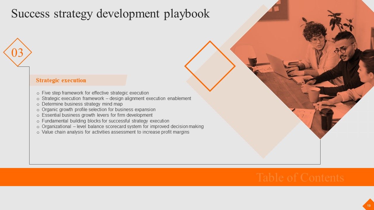Success Strategy Development Playbook Ppt PowerPoint Presentation Complete Deck With Slides Slide19