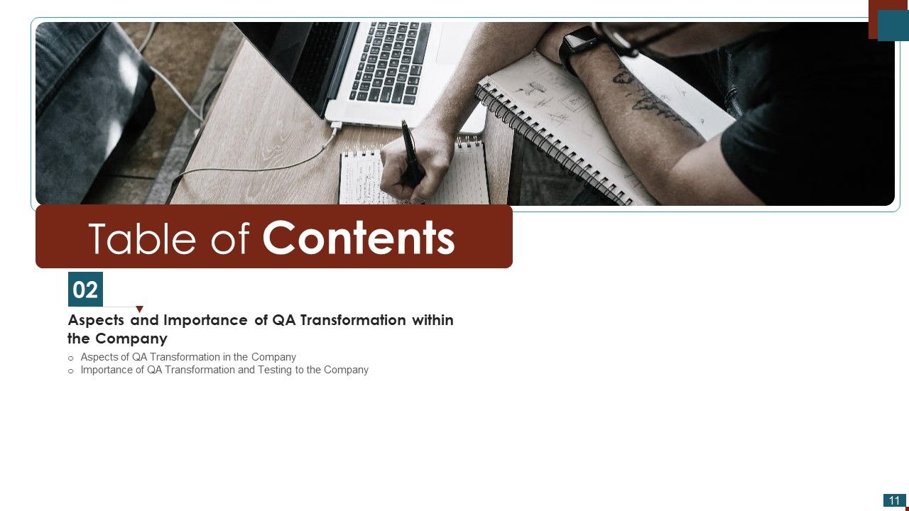 Successful Quality Assurance Transition Techniques To Enhance Product Quality Ppt PowerPoint Presentation Complete Deck With Slides Slide11