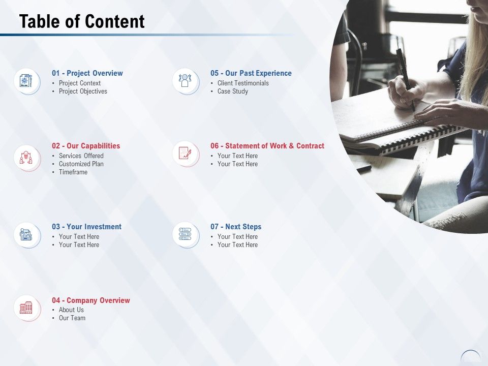 Table Of Content Ppt PowerPoint Presentation Portfolio Topics