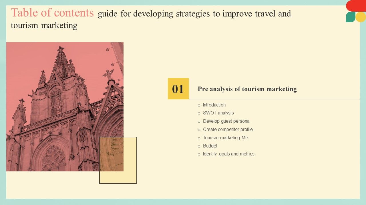 Table_Of_Contents_Guide_Developing_Strategies_To_Improve_Travel_Tourism_Marketing_Goals_Icons_PDF_Slide_1.jpg