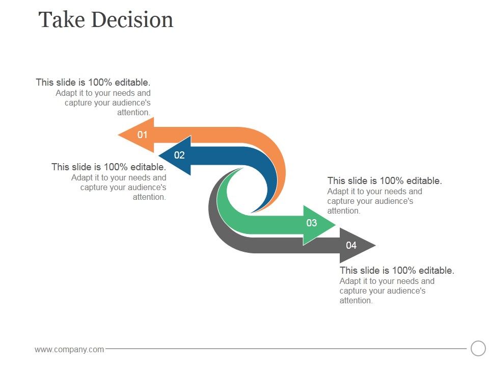 Take Decision Ppt PowerPoint Presentation Deck