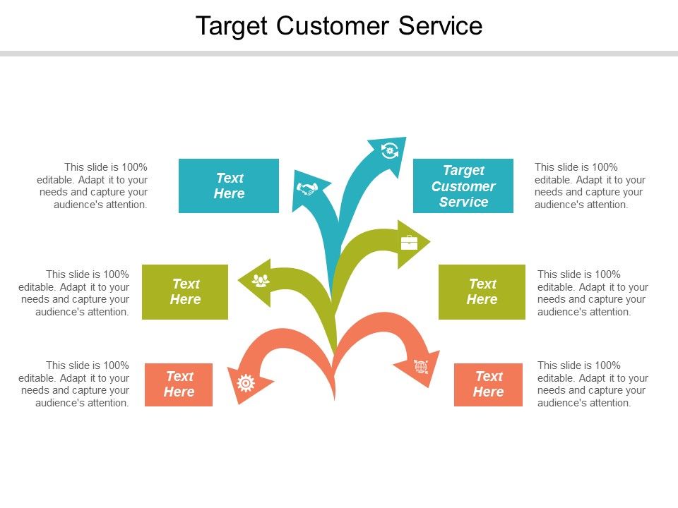 Target Customer Service Ppt Powerpoint Presentation Summary Sample Cpb