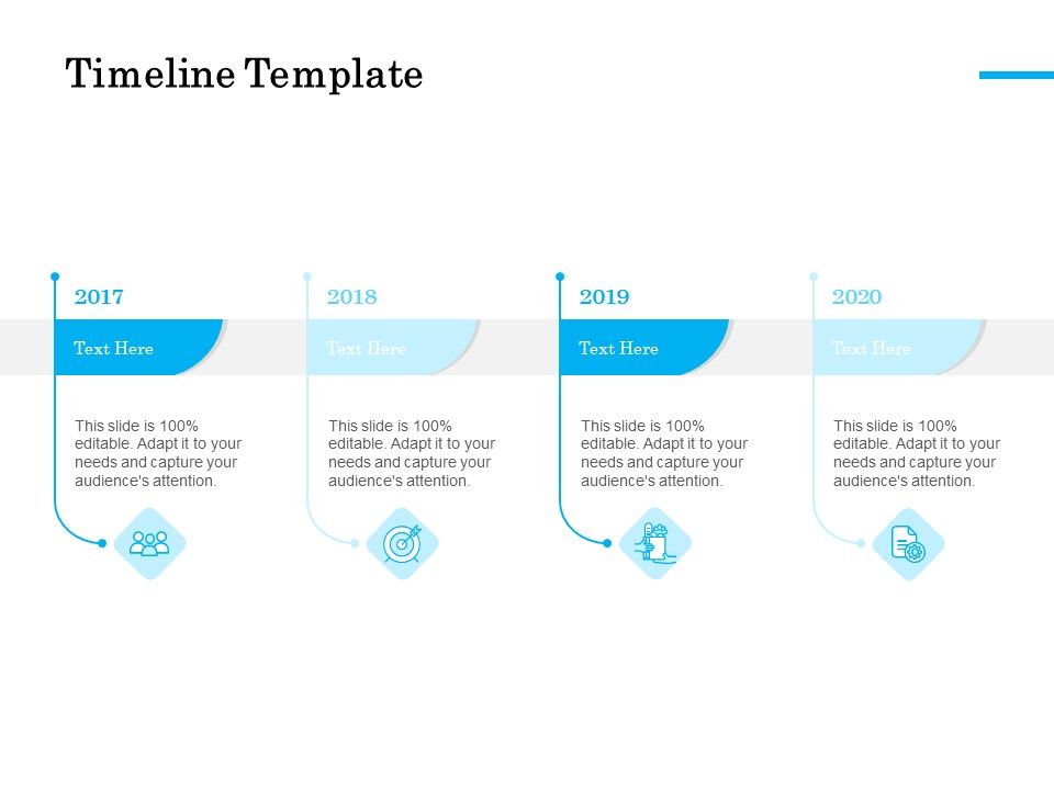 Target Market Segmentation Timeline Template Ppt PowerPoint