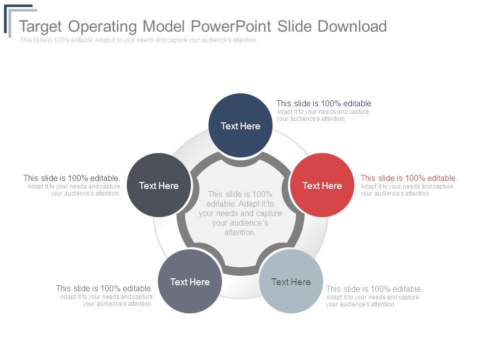Target Operating Model Powerpoint Slide Download