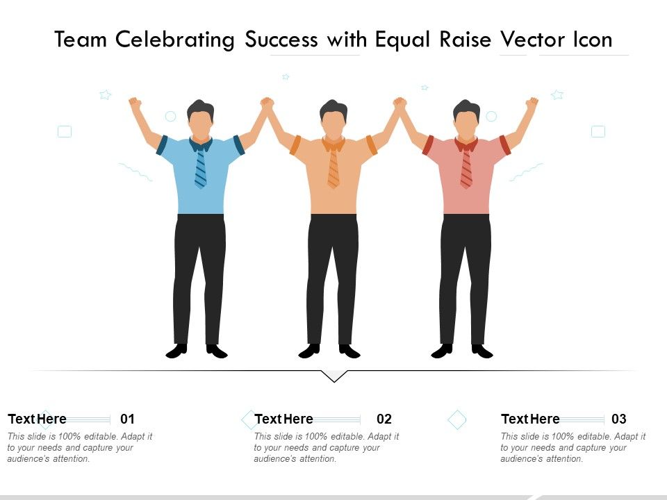 Team_Celebrating_Success_With_Equal_Raise_Vector_Icon_Ppt_PowerPoint_Presentation_Template_PDF_Slide_1.jpg