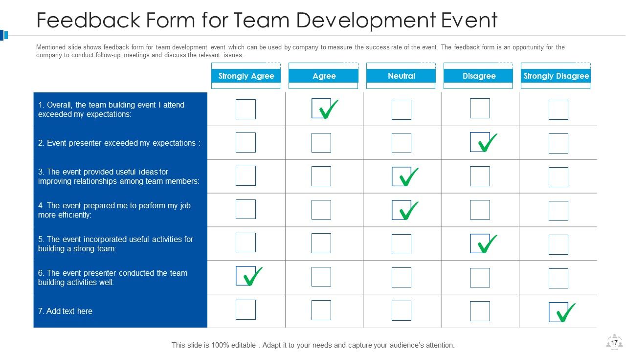 Team Development Plan Improvement Ppt PowerPoint Presentation Complete Deck With Slides Slide17