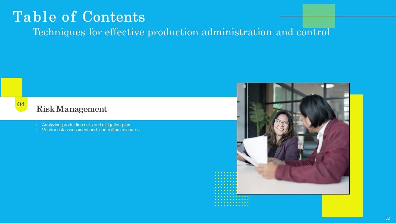 Techniques For Effective Production Administration And Control Ppt PowerPoint Presentation Complete Deck With Slides Slide32