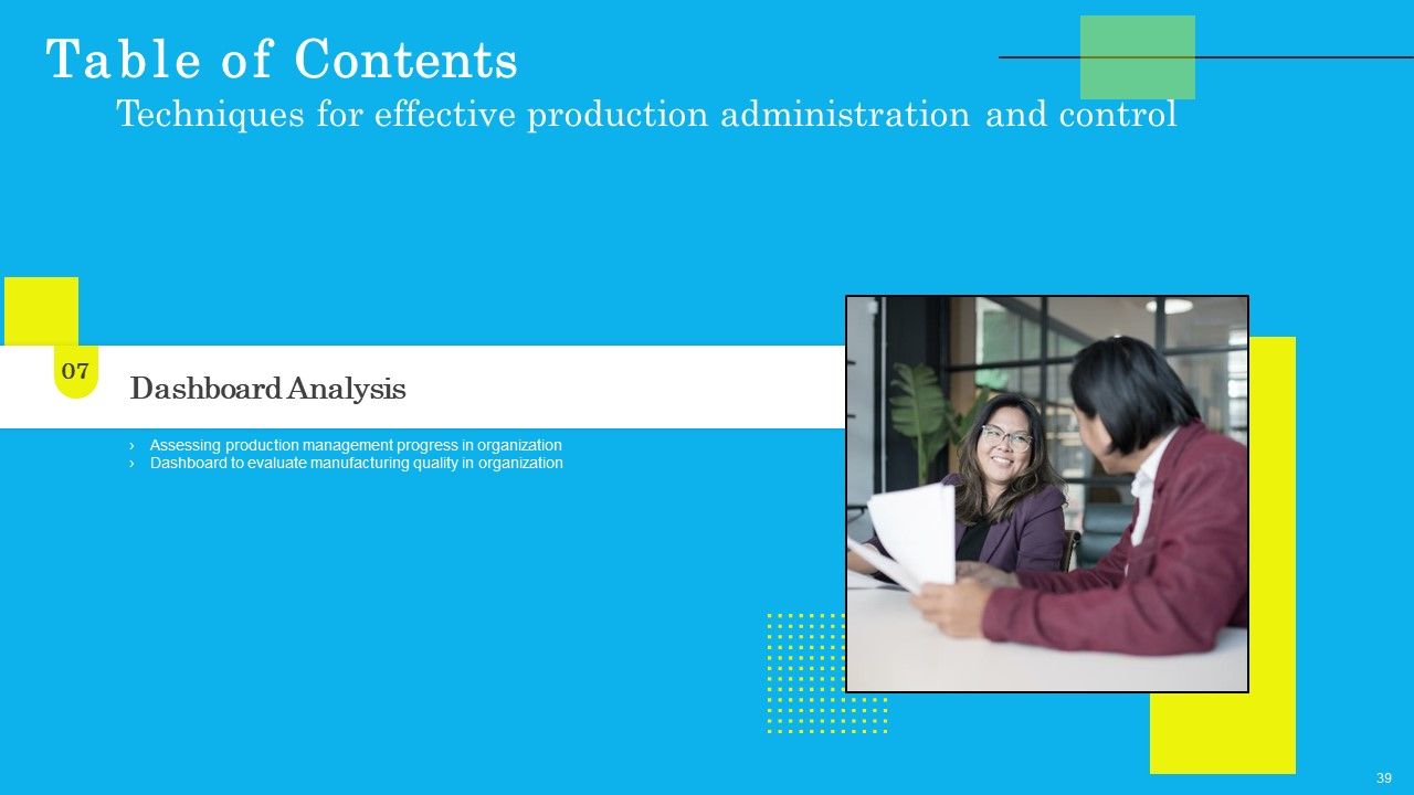 Techniques For Effective Production Administration And Control Ppt PowerPoint Presentation Complete Deck With Slides Slide39