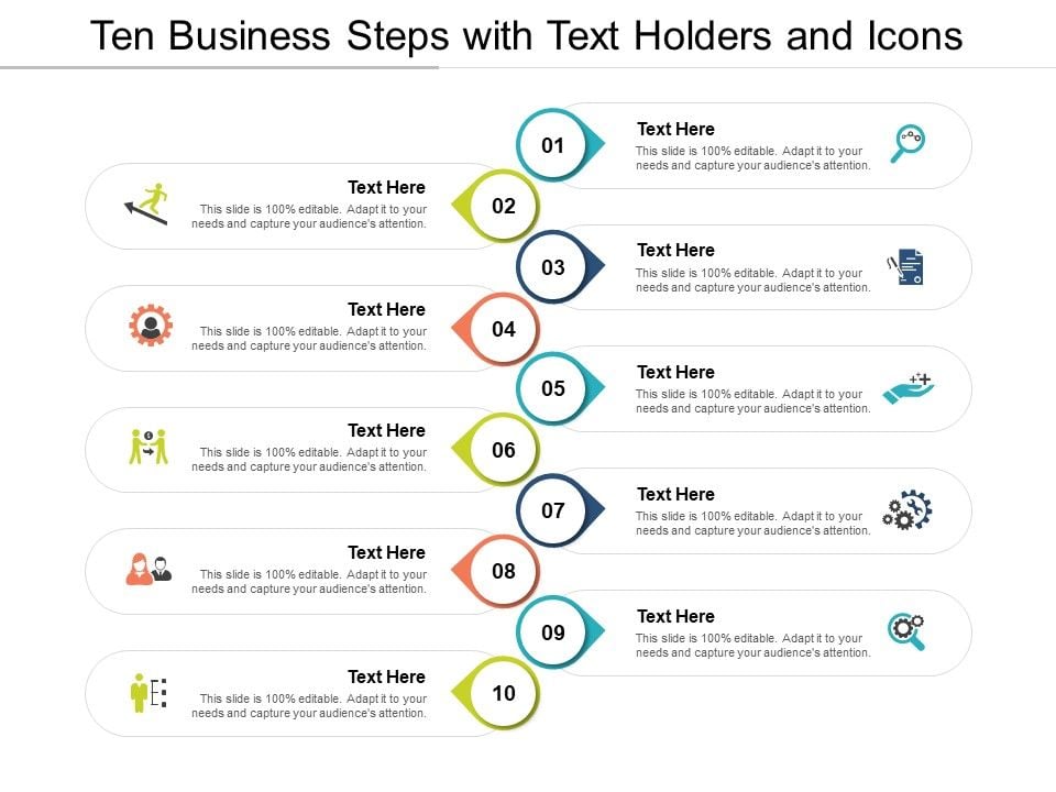 Ten_Business_Steps_With_Text_Holders_And_Icons_Ppt_PowerPoint_Presentation_Infographics_Example_Slide_1.jpg