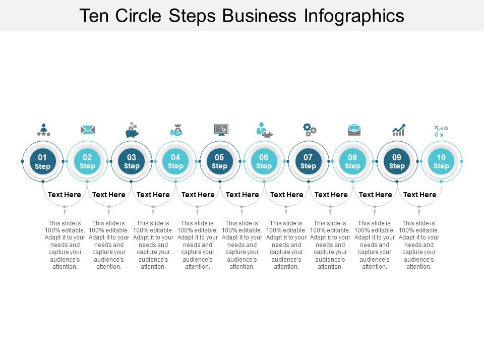Ten Circle Steps Business Infographics Ppt PowerPoint Presentation ...